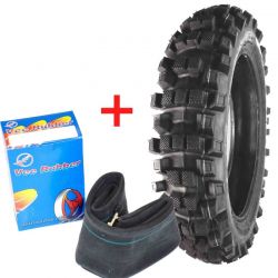 Pack de Pneu Cross Vee Rubber + Chambre 14" arrière