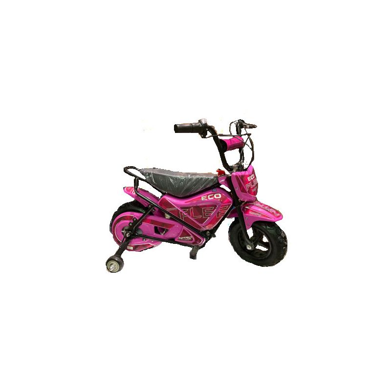 Moto electrique 24 volts enfant eco flee 250 w avec roulettes