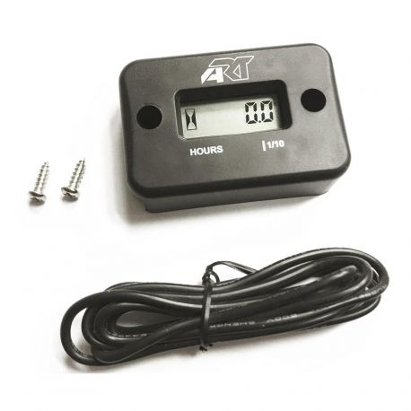 Compteur d'heure ART filaire noir Compteur d'heure ART filaire noir