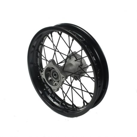 JANTE ARRIERE RFZ/RXF ACIER NOIRE 12" - Ø15 JANTE ARRIERE RFZ/RXF ACIER NOIRE 12" - Ø15