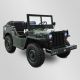 VOITURE ÉLECTRIQUE ENFANT JEEP WILLYS 3 PLACES 12V VERT