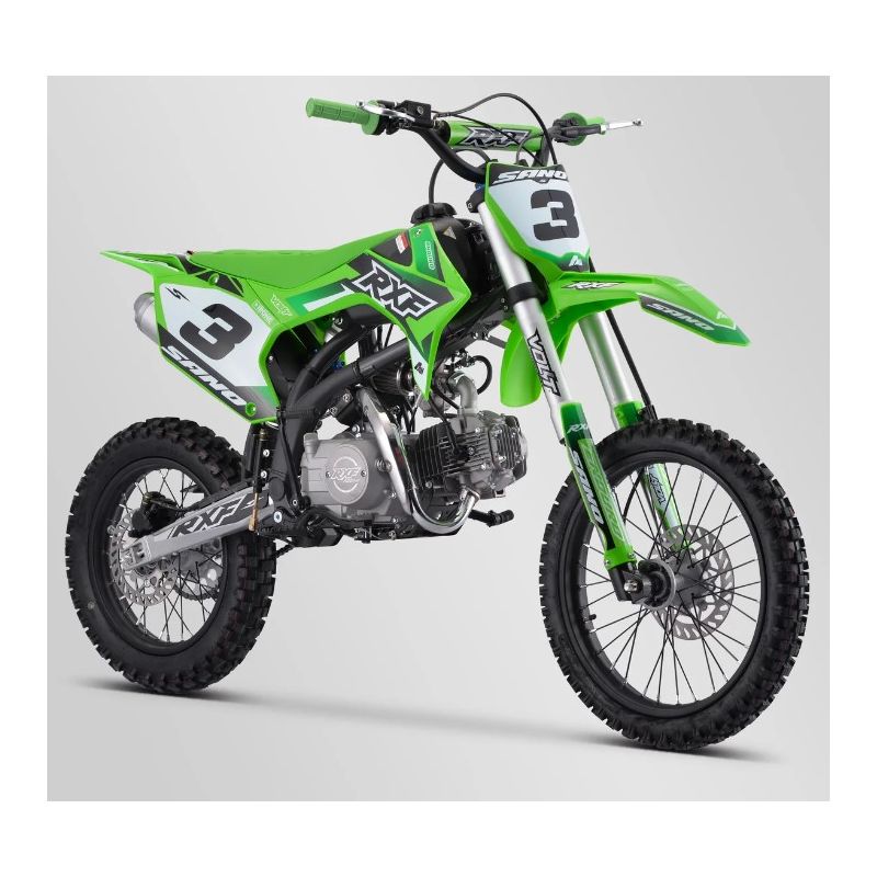 DIRT BIKE SANO RXF ENDURO 125CC VERT 2024 Funridestore