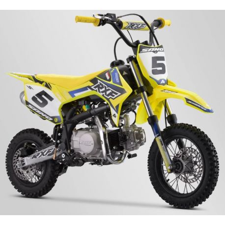 DIRT BIKE SANO RXF ROOKIE 110CC SEMI AUTO JAUNE 2024 Funridestore