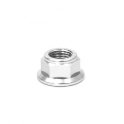 Écrou axe de roue ø12mm - Chrome