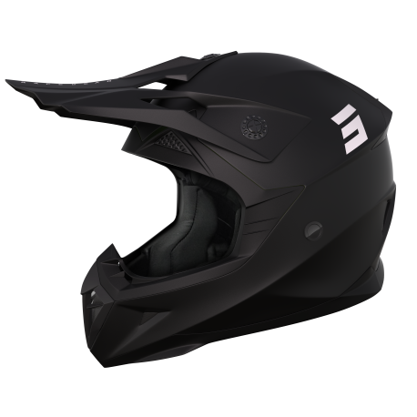 Casque SHOT Solid Adulte Black