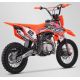 DIRT BIKE SANO RXF ROOKIE 125CC SEMI-AUTO ORANGE 2024