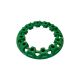 Flasque de roue quad 7 pouces vert