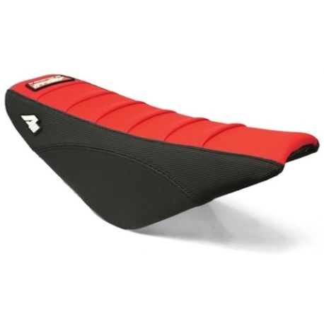 Housse de selle APOLLO MOTORS - CRF70 - Noir/Orange Housse de selle APOLLO MOTORS - CRF70 - Noir/Orange