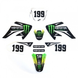 Kit deco CRF70 - Monster Energy