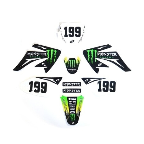Kit deco CRF70 - Monster Energy Kit deco CRF70 - Monster Energy