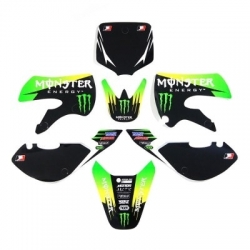 Stickers KLX110 - Monster Energy