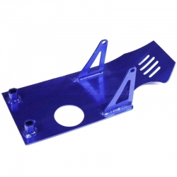 Sabot moteur aluminium - Bleu