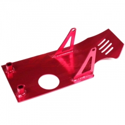 Sabot moteur aluminium - Rouge