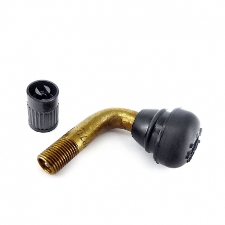 Valve Tubeless coudé 90° TR4 Valve Tubeless coudé 90° TR4