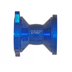 YCF MOYEUX DE ROUE AVANT CNC BLEU