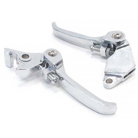 Vikenar Levier D'embrayage Gauche, 22mm 7/8 Aluminium Levier de Frein  Poignée avec Perche Noir Remplacement pour 50cc - 125cc : : Auto  et Moto