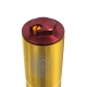 Tube fourche inversée Doré ø45/48mm - 640mm axe ø15mm