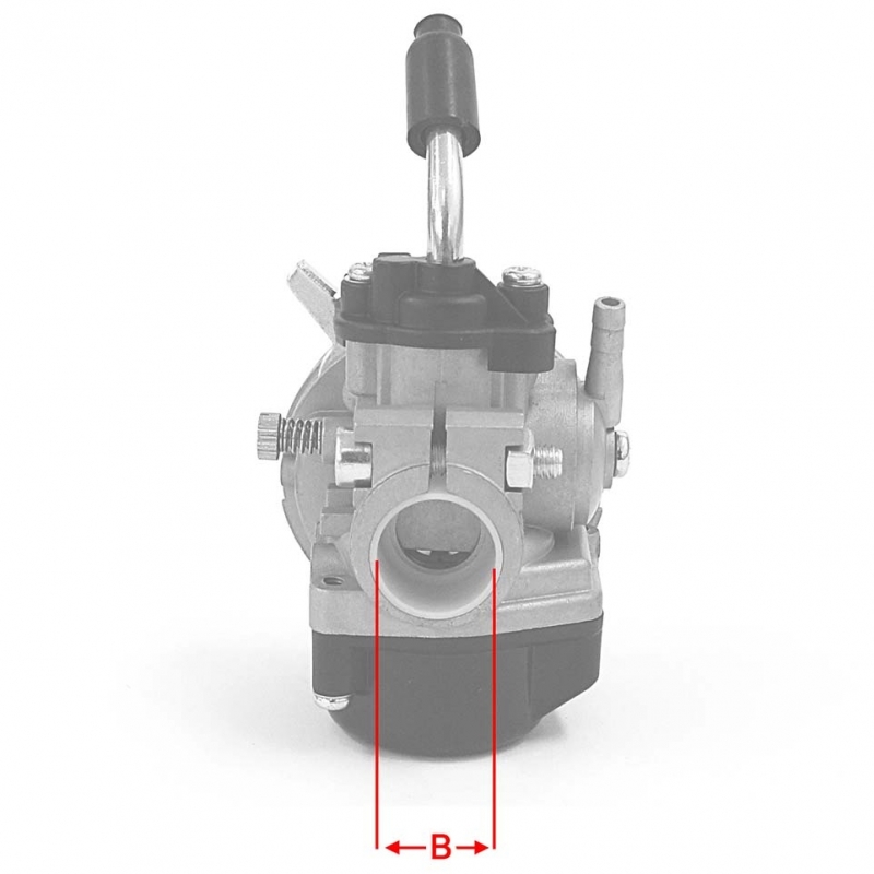 Kit carburateur adaptable pour pocket D.15 - Pièces Carburation