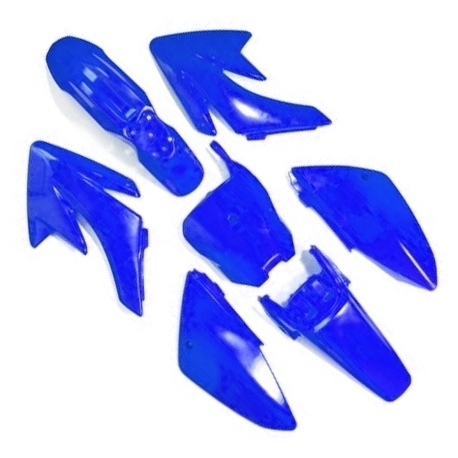 Kit plastique CRF70 - Bleu