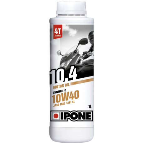 Huile IPONE 10.4 4 temps 10w40 - 1 Litres Huile IPONE 10.4 4 temps 10w40 - 1 Litres