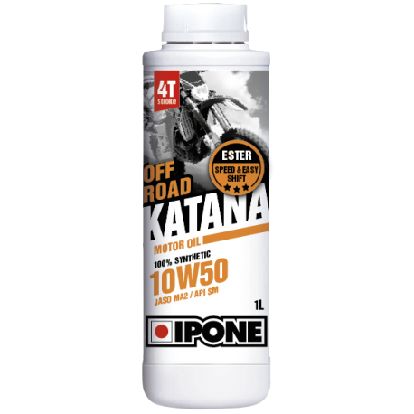 Huile IPONE KATANA 4 temps 10w50 - 1 Litres Huile IPONE KATANA 4 temps 10w50 - 1 Litres